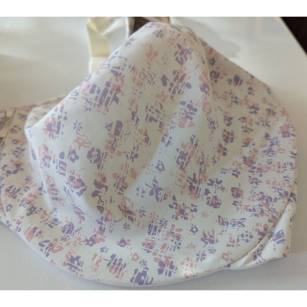NWT Bali Minimizer Bra Underwire Lavender Floral 40DDD - Picture 2 of 10